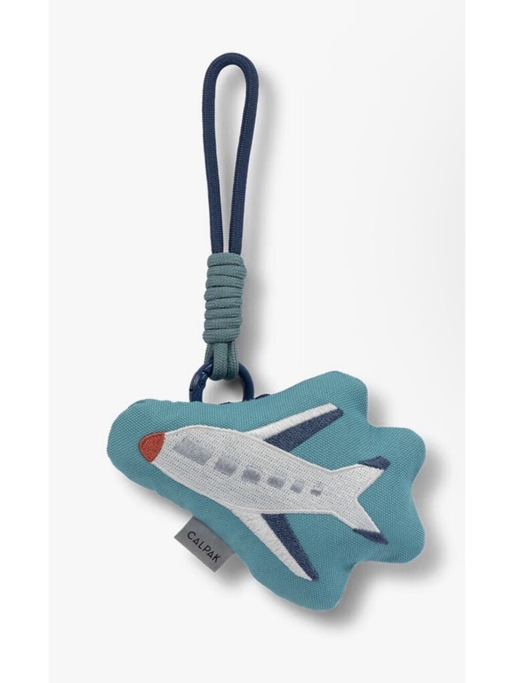CALPAK Pluffy Bag Charm Airplane Kids Plush Backpack Clip APLF2501 NWT
